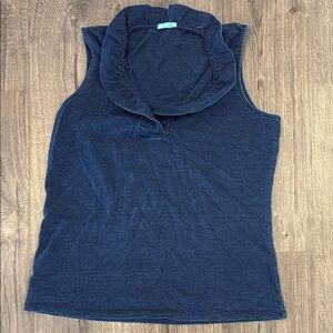 Durham Sleeveless Ruffle Top Size L